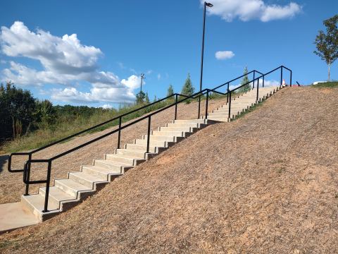 Industrial Fabrication railing project