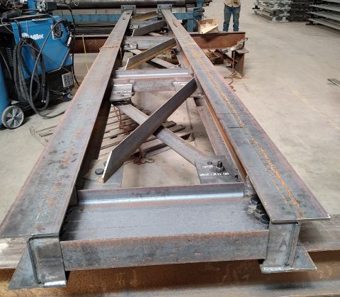 Industrial Fabrication railing project